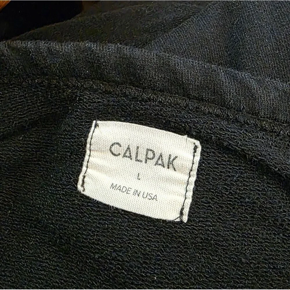 Calpak Black Sweatshirt Size Large - Picture 7 of 9